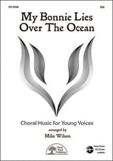 My Bonnie Lies Over the Ocean SSA choral sheet music cover